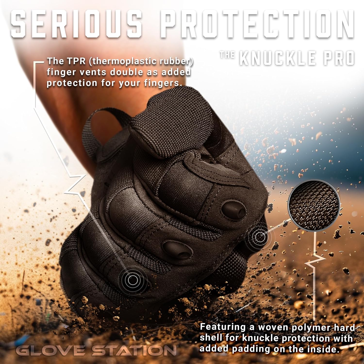 Tactical Shooting Hard Knuckle Gloves for Men and Woman with Touchscreen Fingers - Durable and Comfortable Hand-Gear for Outdoor Work Shooting and Hunting