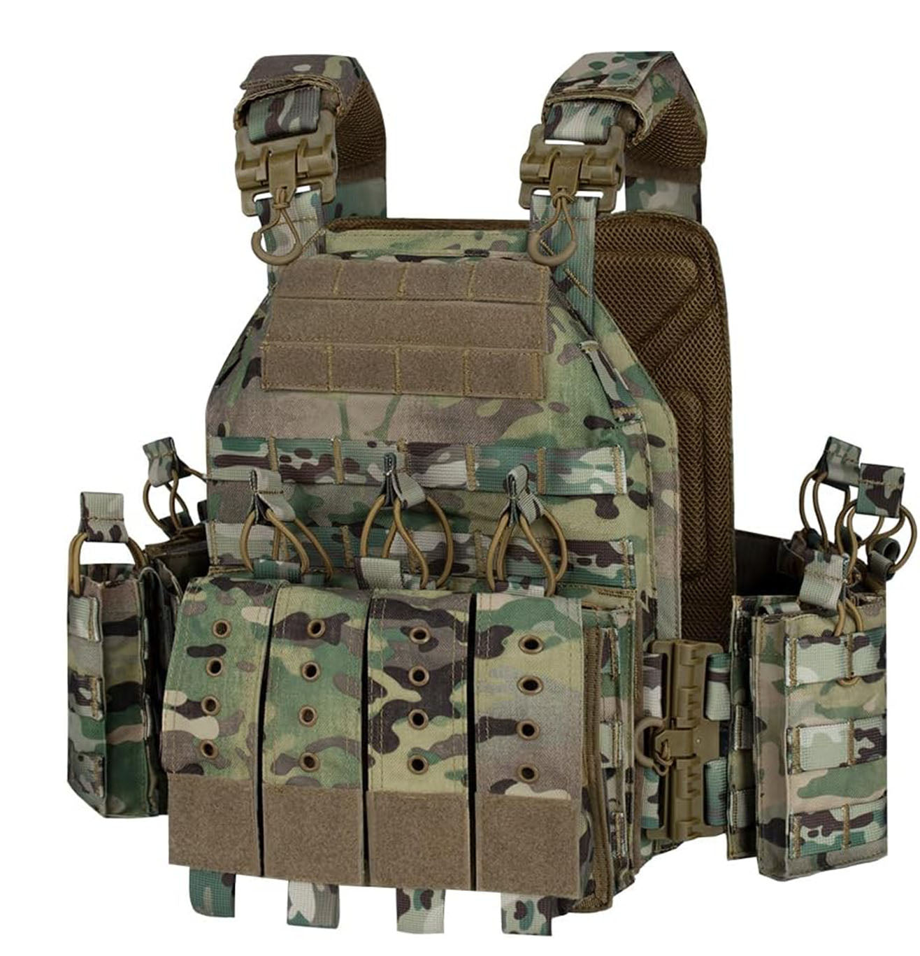 Mens Tactical Vest Adjustable Quick Release OutdoorTraining Vest