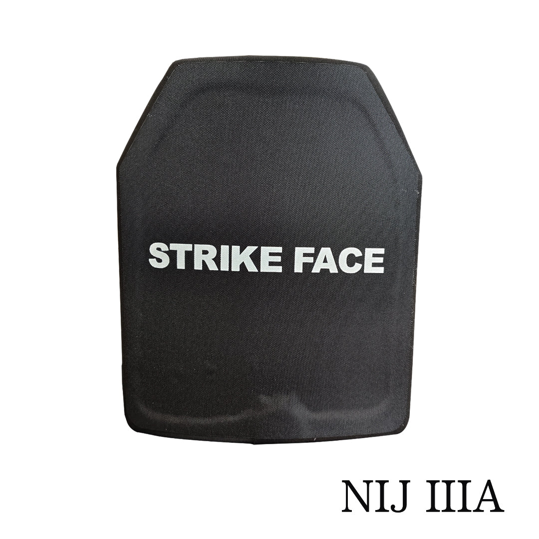 NIJ IIIA bulletproof plate / production material: PE fiber / size: 10*12*0.4inch / weight: 1.1 pounds