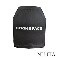 NIJ IIIA bulletproof plate / production material: PE fiber / size: 10*12*0.4inch / weight: 1.1 pounds