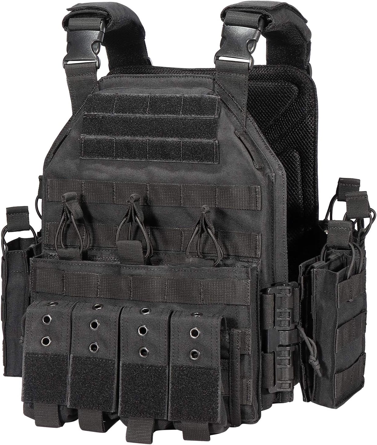 Mens Tactical Vest Adjustable Quick Release OutdoorTraining Vest