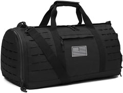 Military Tactical Duffle Bag For Men Sport Gym Bag Fitness Tote Travel Duffle Bag Training Workout Bag With Shoe Compartment Basketball Football Weekender Bag