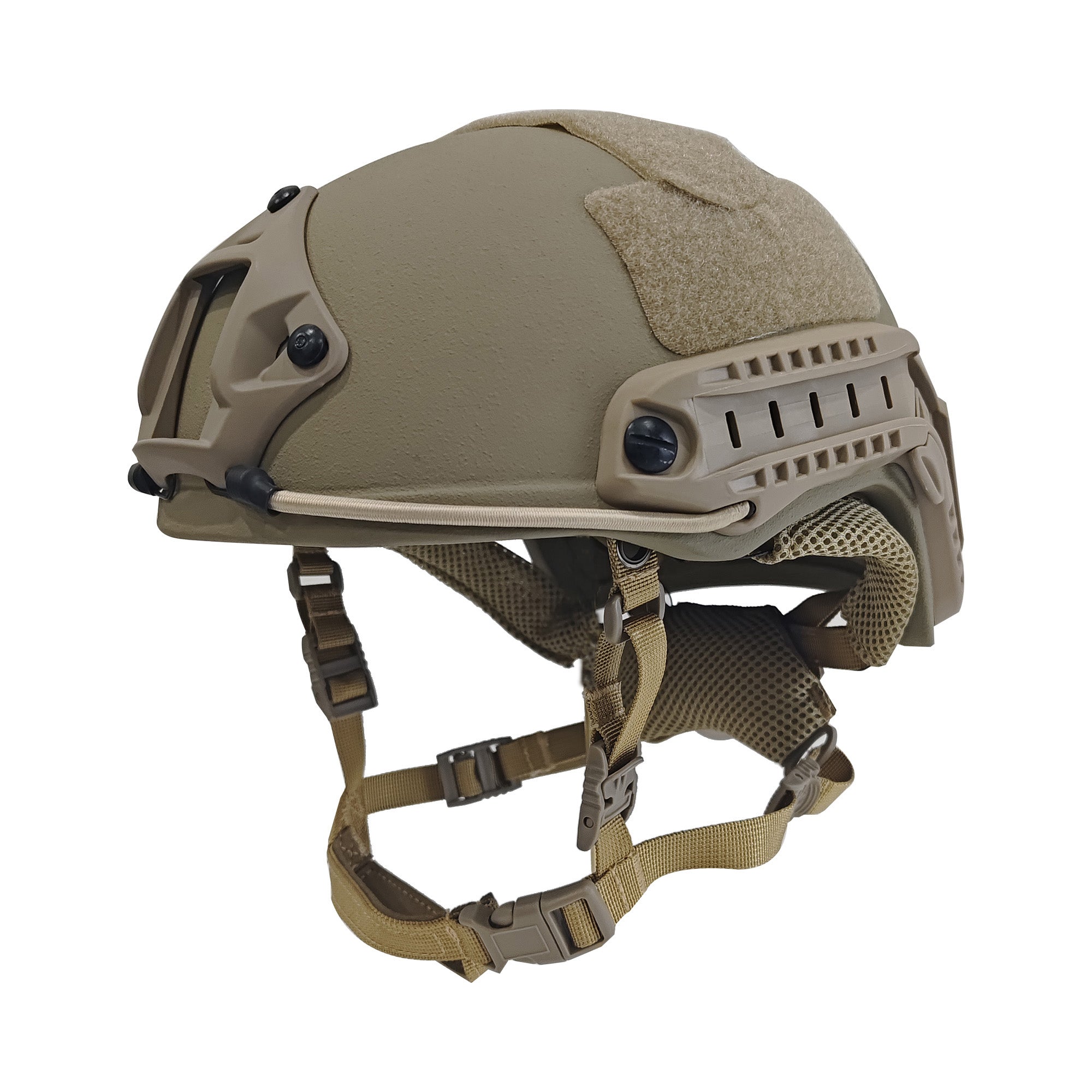 FAST ballistic helmet/NIJ IIIA ballistic grade/UHMWPE material/Wendy suspension system/two sizes/three colors