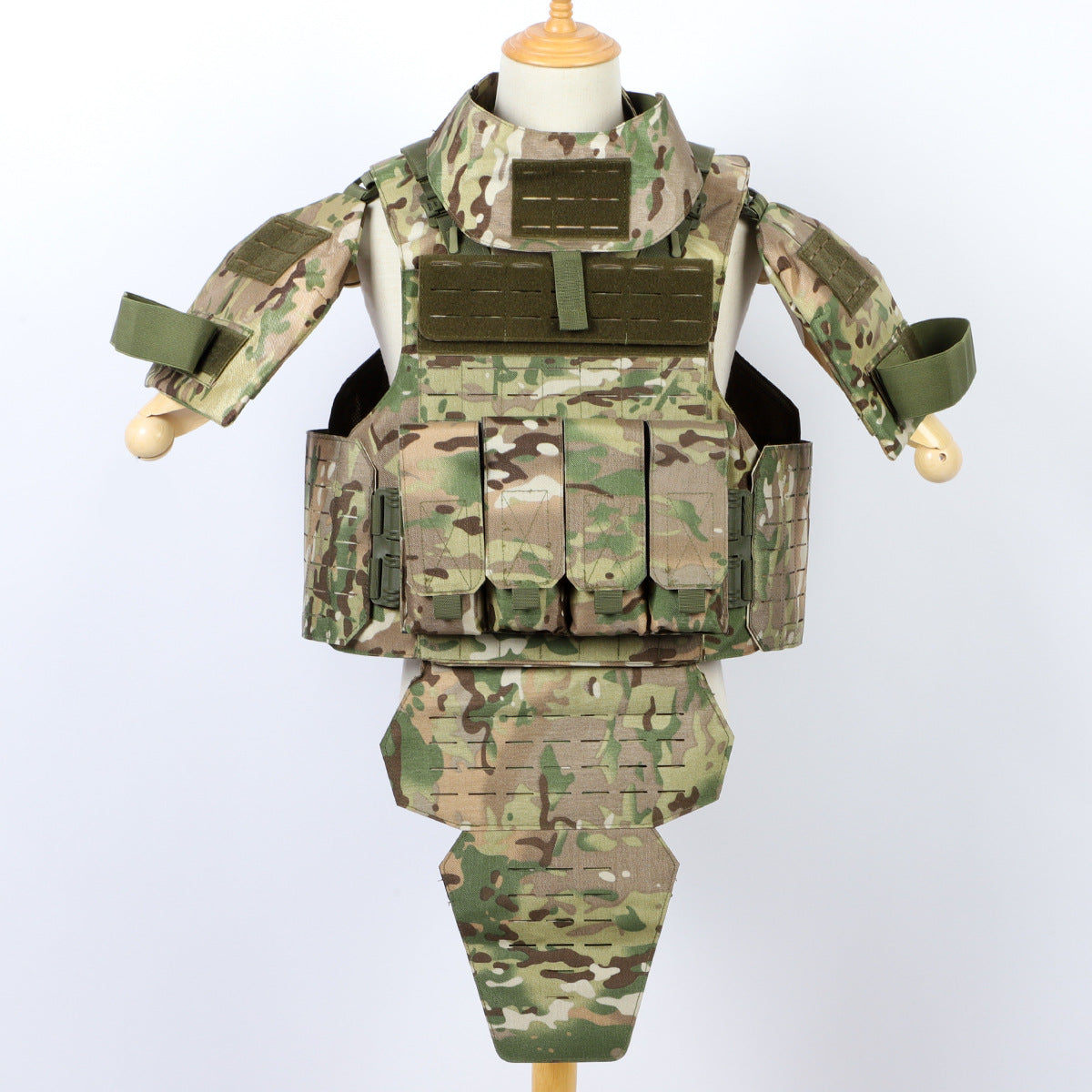 Heavy Armor Full Body Coverage Multifunctional Adjustable Protective Breathable Armor plate carrier Tactical Combat Vest