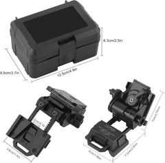 Gexmil CNC PVS15/18 Night Vision Goggles Mount for L4G24 NVG Metal Helmet Mount