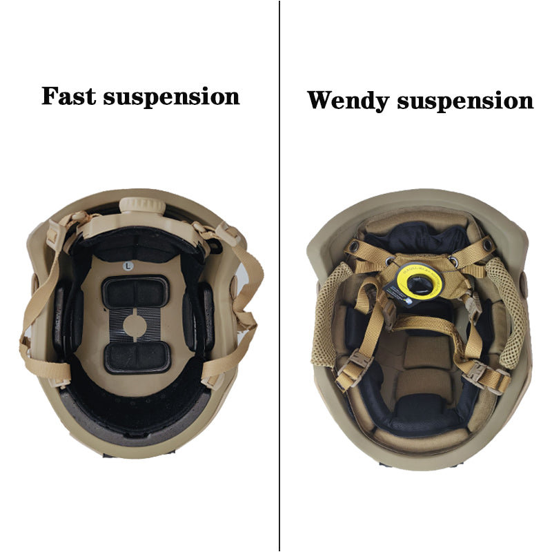 FAST Ballistic Bulletproof Helmet UHMWPE material, NIJ IIIA ballistic standard, wendy internal suspension, 3A protective equipment