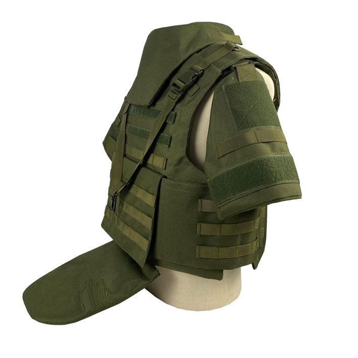 Heavy armor vest, full protection ballistic suit Built-in bulletproof chip, NIJ IIIA ballistic standard  1000D oxford cloth, non-quick release, advanced protective equipment