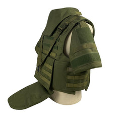 Heavy armor vest, full protection ballistic suit Built-in bulletproof chip, NIJ IIIA ballistic standard  1000D oxford cloth, non-quick release, advanced protective equipment