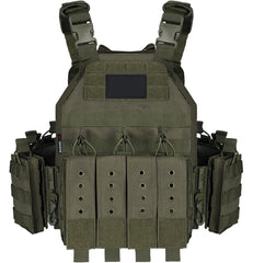 Mens Tactical Vest Adjustable Quick Release OutdoorTraining Vest
