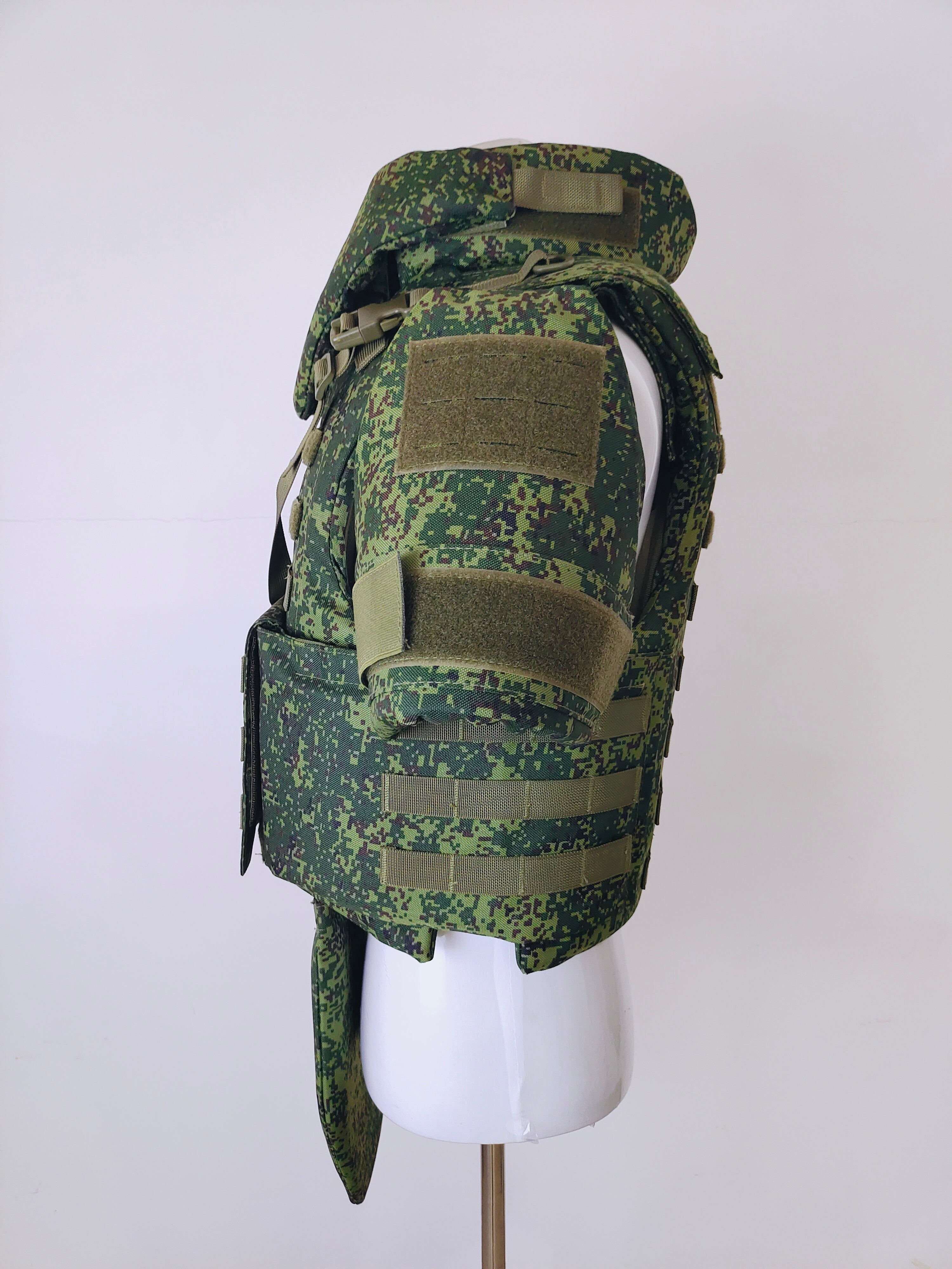 Heavy Armor Full Body Coverage Multifunctional Adjustable Protective Russian camouflage Breathable Armor plate carrier Tactical Combat Vest