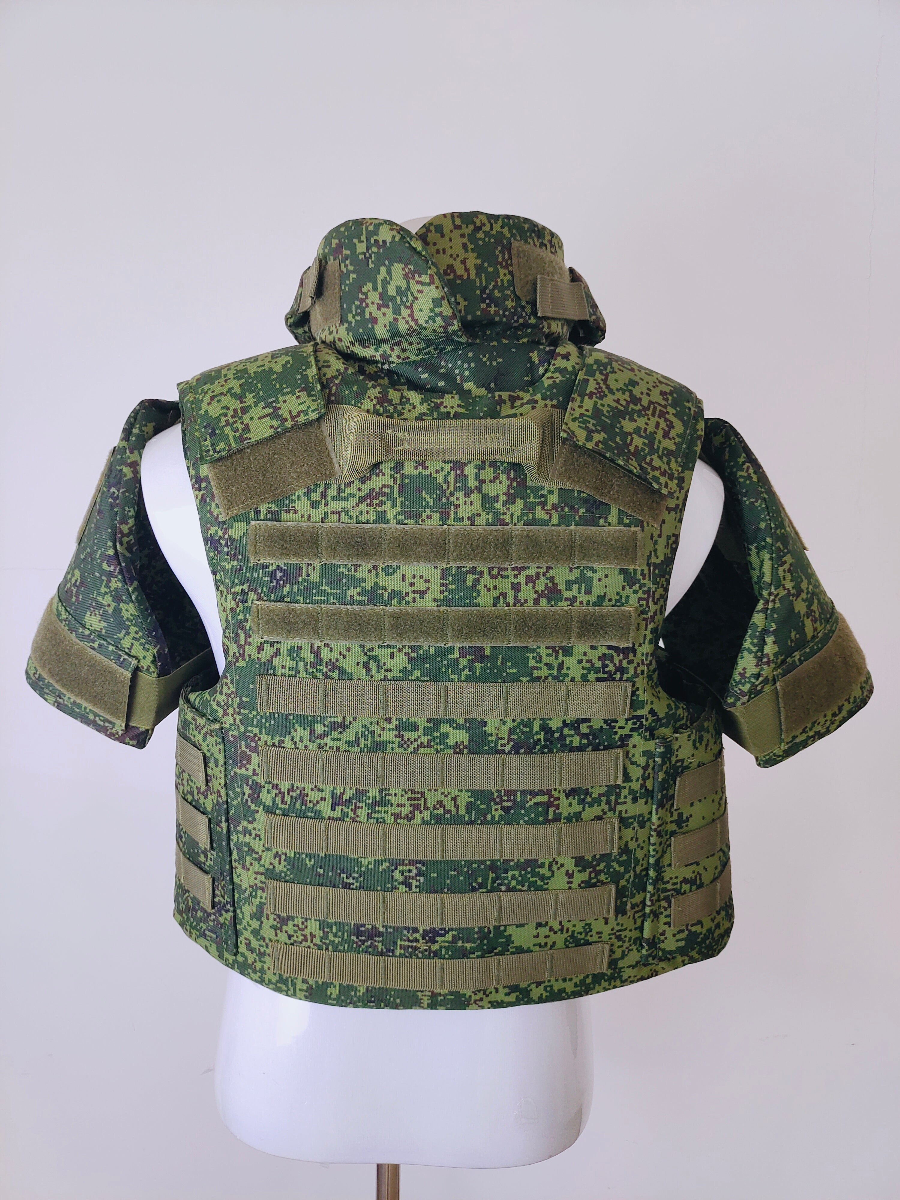 Heavy Armor Full Body Coverage Multifunctional Adjustable Protective Russian camouflage Breathable Armor plate carrier Tactical Combat Vest