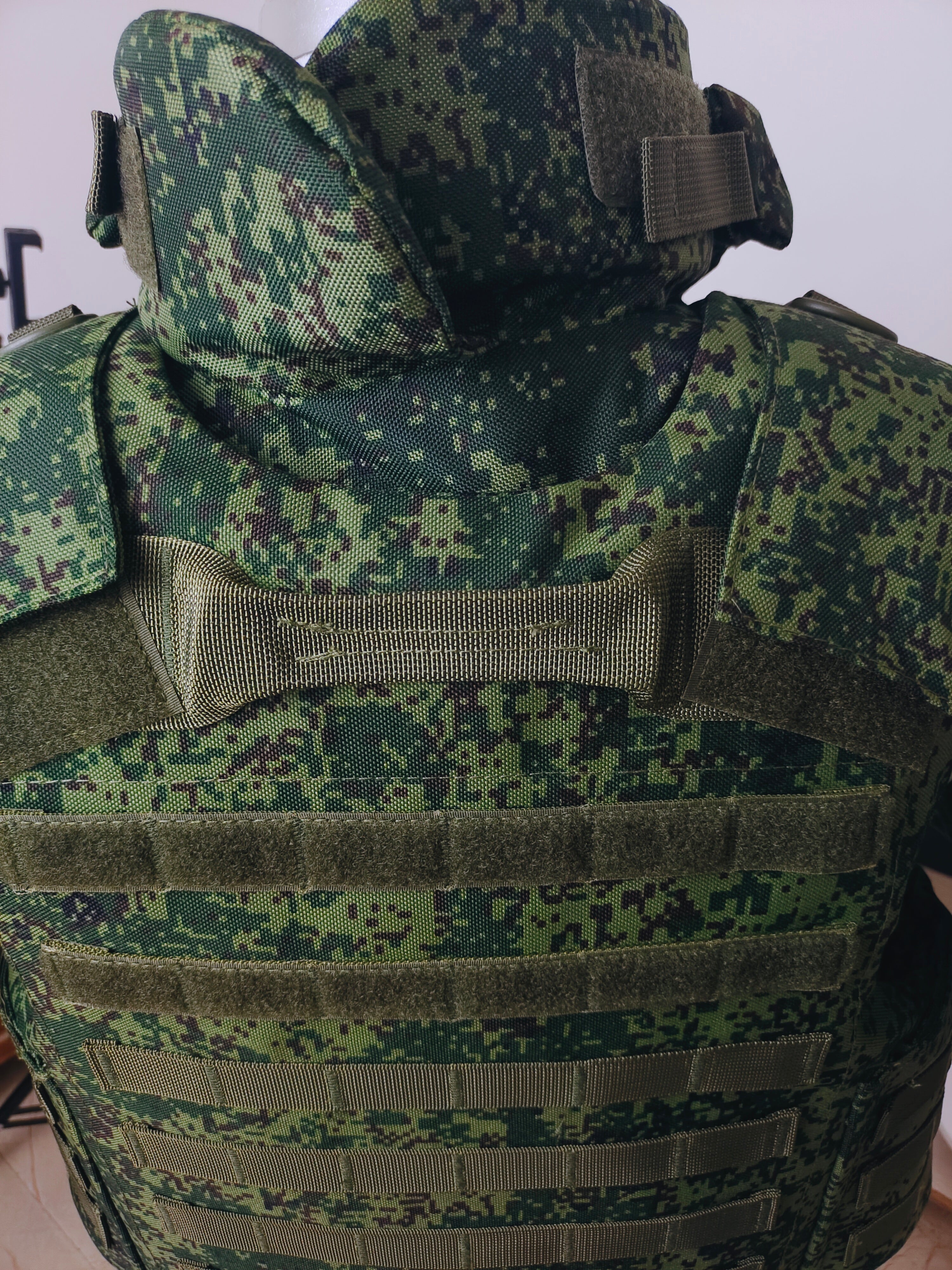 Heavy Armor Full Body Coverage Multifunctional Adjustable Protective Russian camouflage Breathable Armor plate carrier Tactical Combat Vest