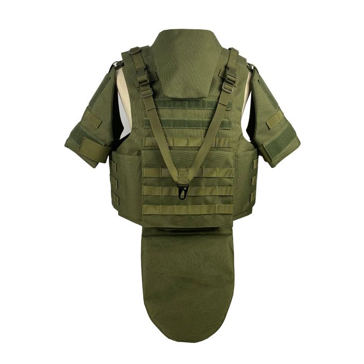 Heavy armor vest, full protection ballistic suit Built-in bulletproof chip, NIJ IIIA ballistic standard  1000D oxford cloth, non-quick release, advanced protective equipment
