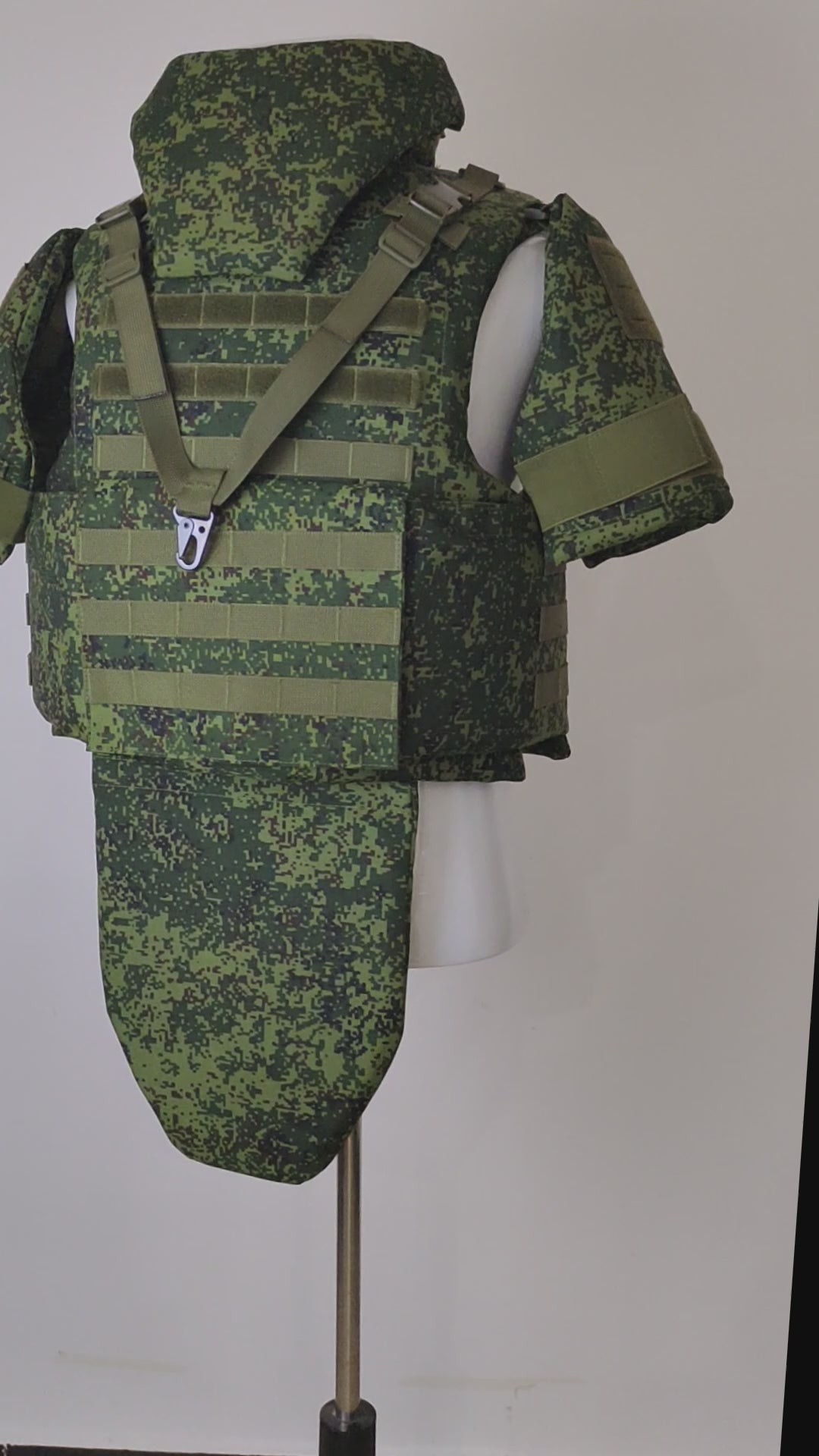 Heavy Armor Full Body Coverage Multifunctional Adjustable Protective Russian camouflage Breathable Armor plate carrier Tactical Combat Vest